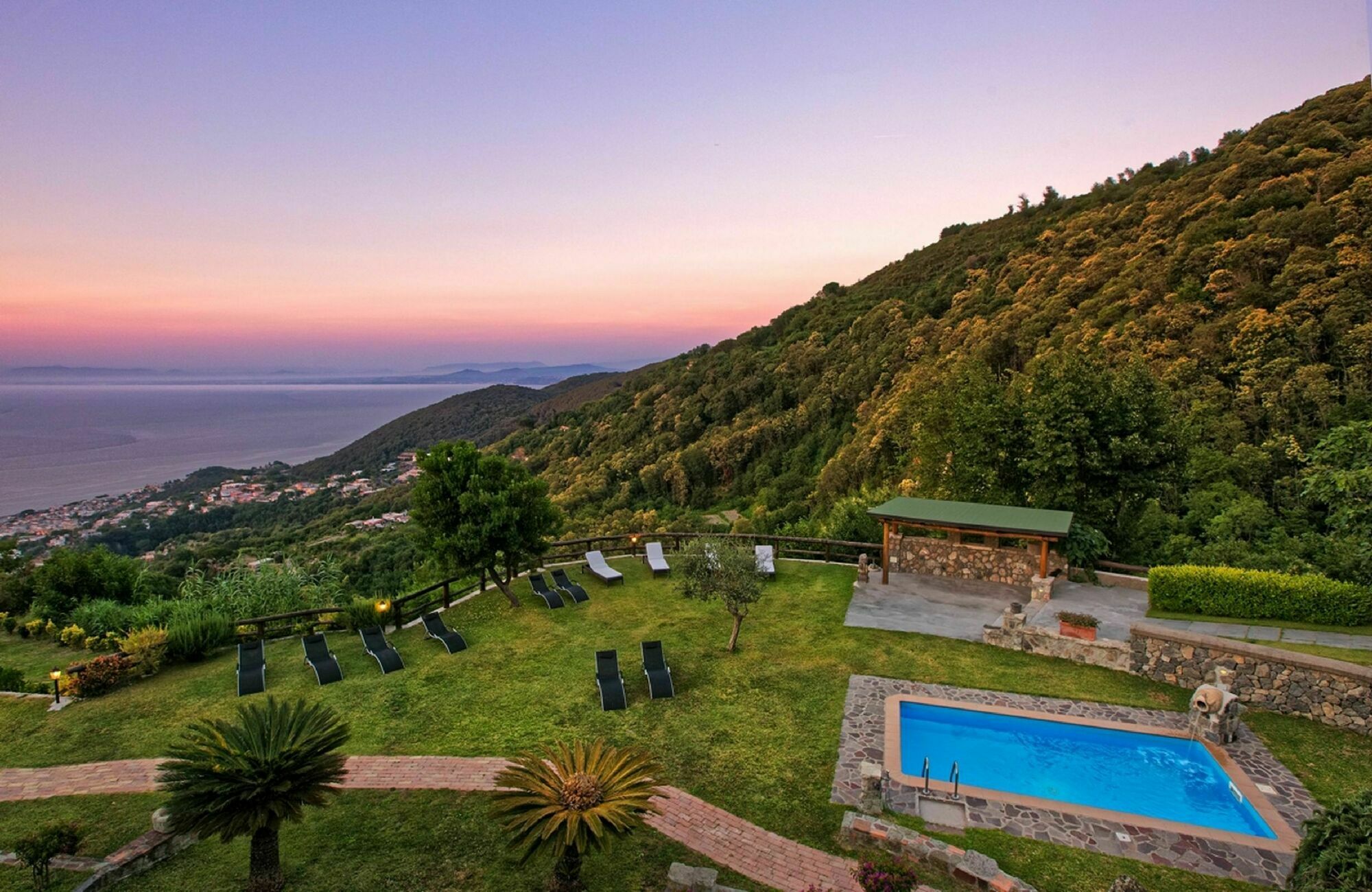 Agriturismo Pera Di Basso Казамиччола-Терме Экстерьер фото