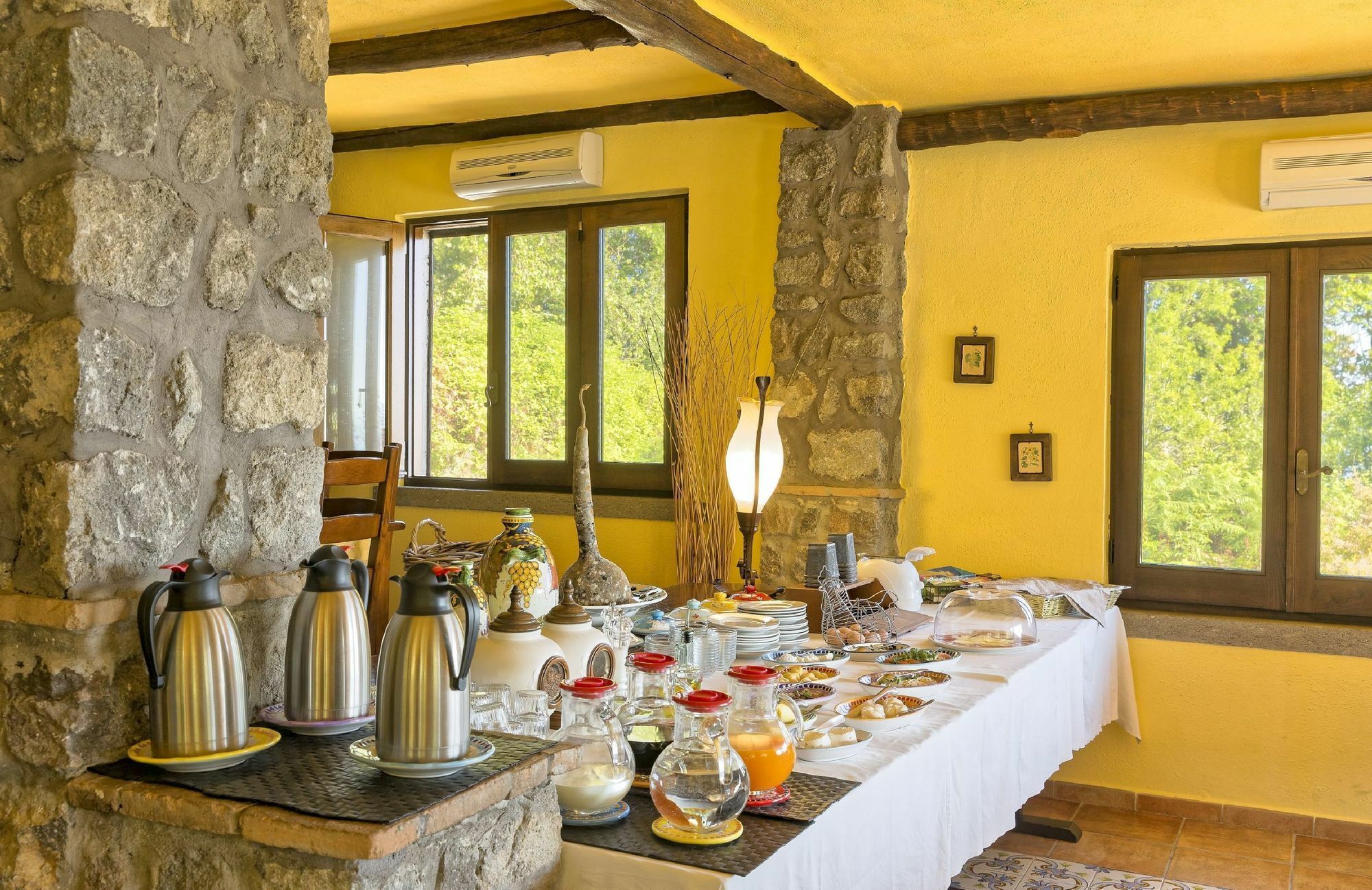 Agriturismo Pera Di Basso Казамиччола-Терме Экстерьер фото