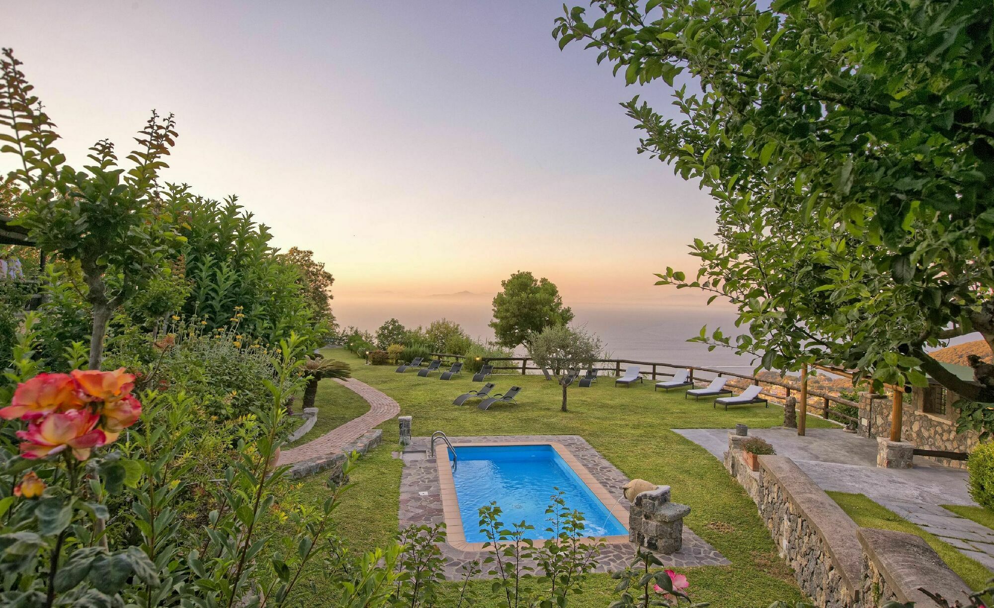 Agriturismo Pera Di Basso Казамиччола-Терме Экстерьер фото