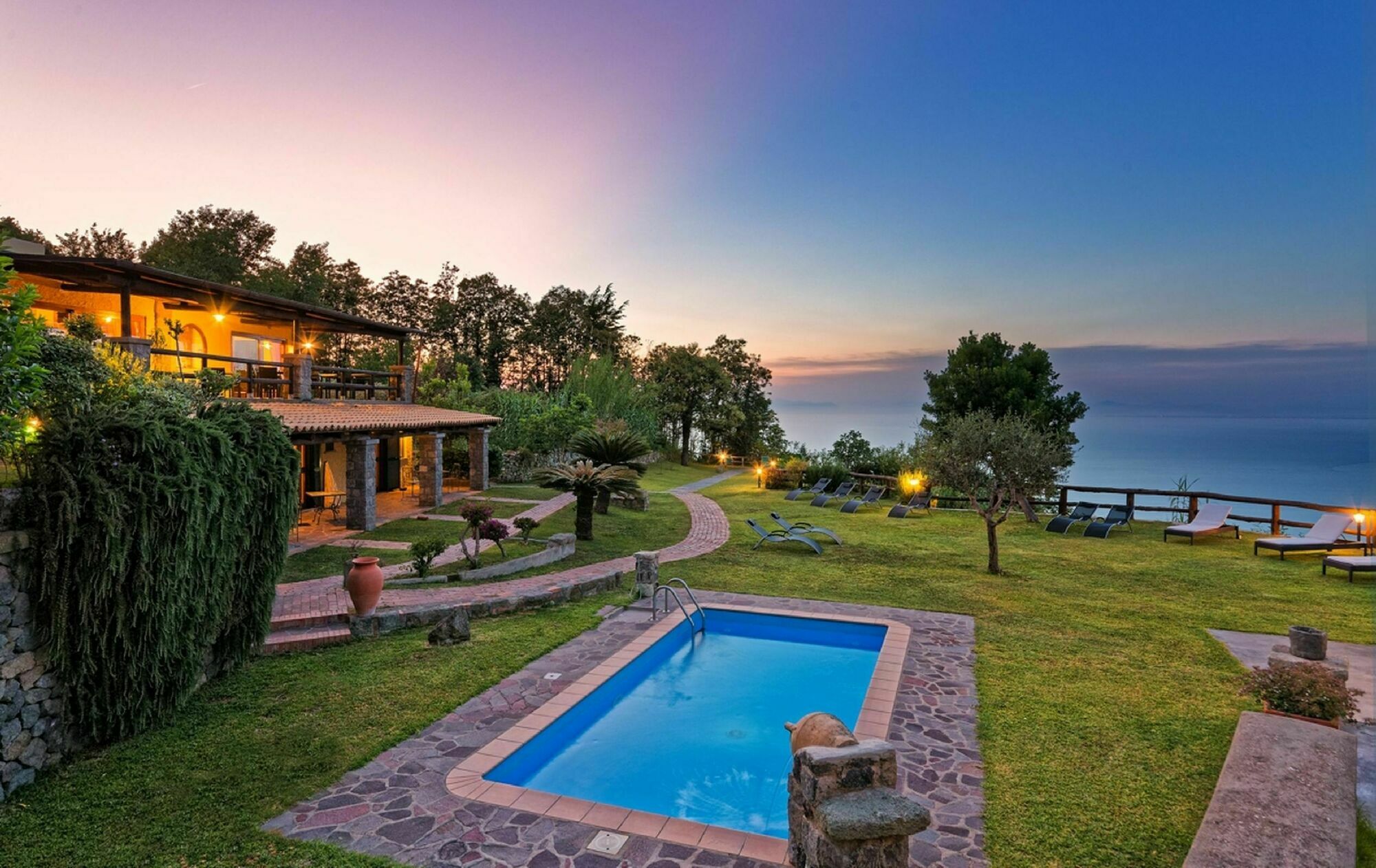Agriturismo Pera Di Basso Казамиччола-Терме Экстерьер фото