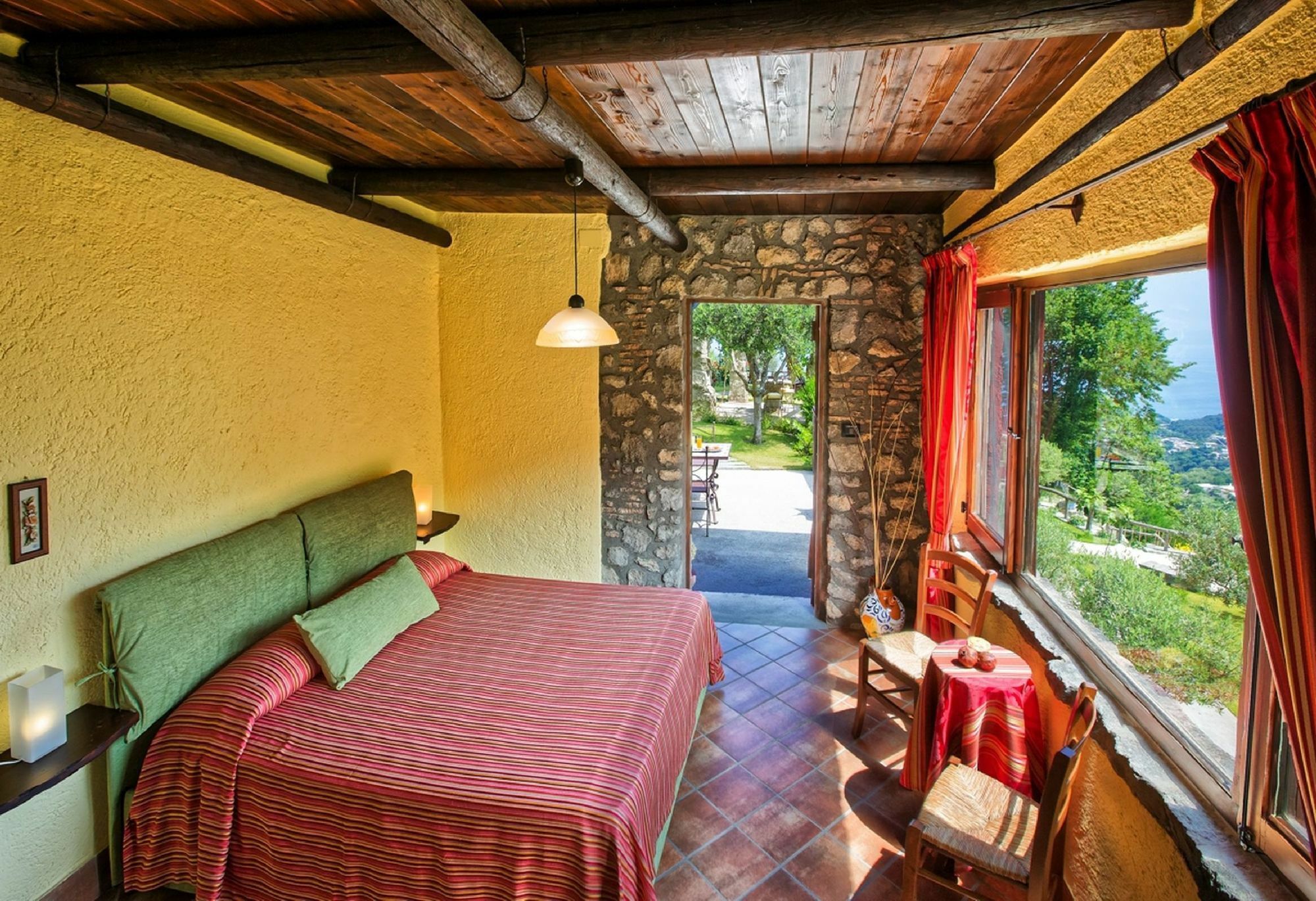 Agriturismo Pera Di Basso Казамиччола-Терме Экстерьер фото